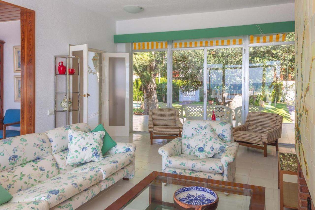 Magnifica Villa Aireola Frente Al Mar Benicàssim Eksteriør billede